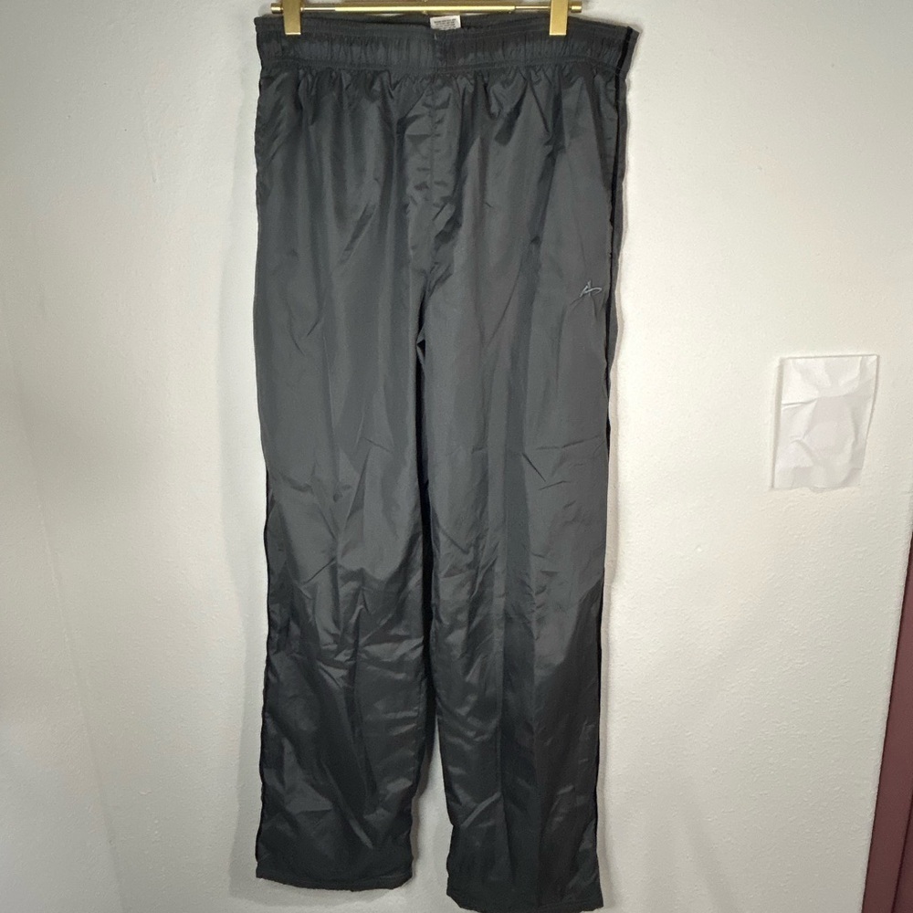 Athletech Men’s Dark Gray Track Pants Size Small Lightweight Athletic Joggers